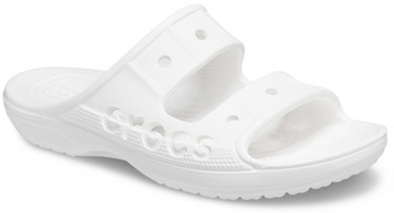 Lekkie Buty Klapki Crocs Baya Sandal Białe 39/40