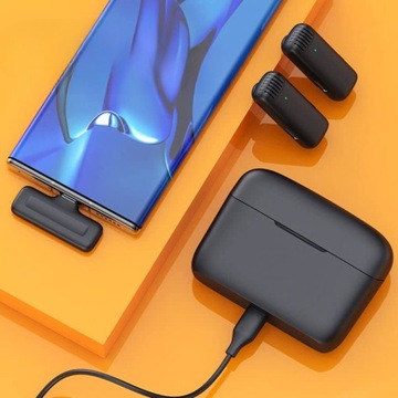 Беспроводной микрофон Lavalier J13 с разъемом USB C