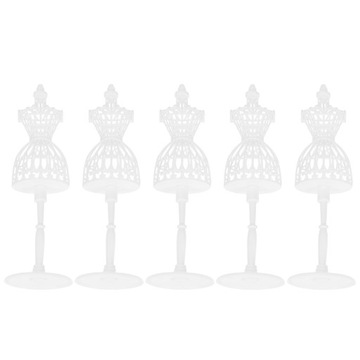 SPÓDNICA DLA LALKI MINI MANEKIN MINIATUROWY STOJAK NA UBRANIA