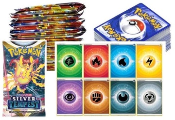 Karty POKEMON Duży Zestaw 360 KART