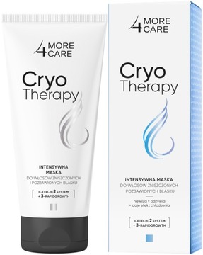 More4Care Cryotherapy Maska do włosów zniszczonych i pozbawionych blasku