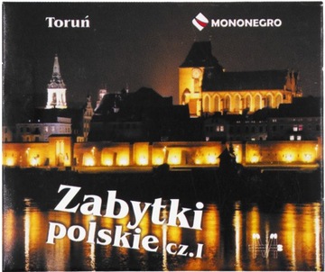 Zapałki Gospodarcze 100szt 48mm Zabytki Polski