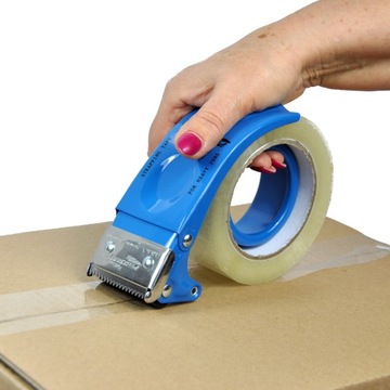 МЕТАЛЛИЧЕСКИЙ ДИСПЕНСЕР, ОБЕРТКА КЛЕЙКОЙ УПАКОВОЧНОЙ ЛЕНТЫ