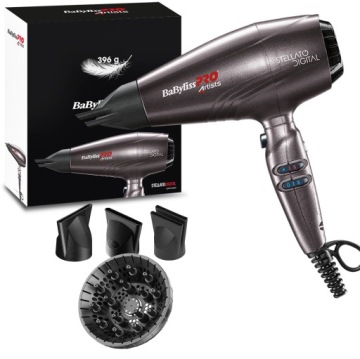 Babyliss PRO BAB7500IE STELLATO Cyfrowa Suszarka Profesjonalna