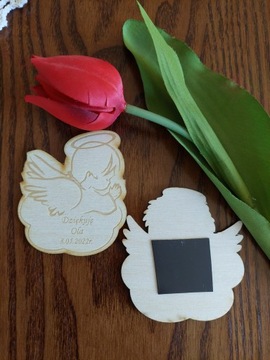 10x СПАСИБО ГОСТЯМ МАГНИТ НА КРЕЩЕНИЕ