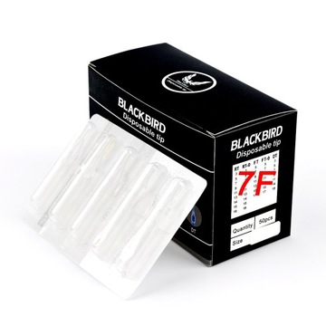7F 5x BLACK BIRD DZIOBY PŁASKIE DO TATUAŻU TATUAŻY