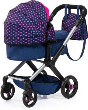 КОЛЯСКА ДЛЯ КУКУК КУКЛЫ ГЛУБОКАЯ КОЛЯСКА С СУМКОЙ ГОНДОЛА байер