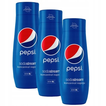 Концентрат сиропа для воды Sodastream Pepsi 3x440 мл