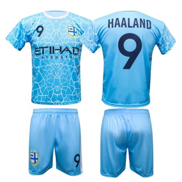 HAALAND Strój Piłkarski Sportowy MANCHESTER CITY 122cm