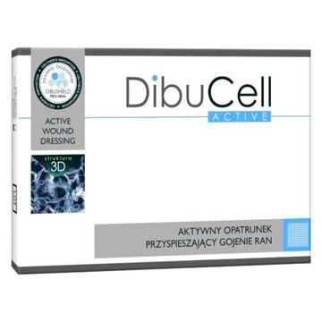Opatrunek DibuCell Active 10 x 10 cm, 1 sztuka