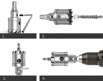 СВЕРЛО ДЛЯ МЕТАЛЛА, ДЕРЕВЯНЯ WIDI 22