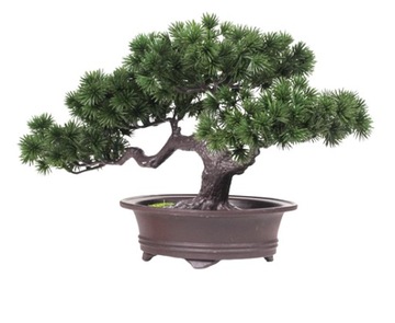 doniczkowa dekoracja sztuczne drzewo Bonsai m4