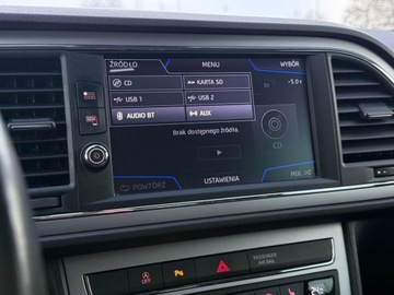 Seat Leon III Hatchback Facelifting 1.5 EcoTSI 130KM 2019 Seat Leon Faktura VAT 23 Gwarancja Tempomat ACC Swiatla LED 1.5, zdjęcie 28