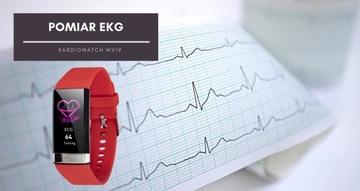 Smartband Puls EKG Ciśnienie o2 WV19 Watchmark