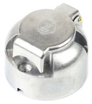 GNIAZDO PRZYCZEPY 7 PIN ALUMINIOWE