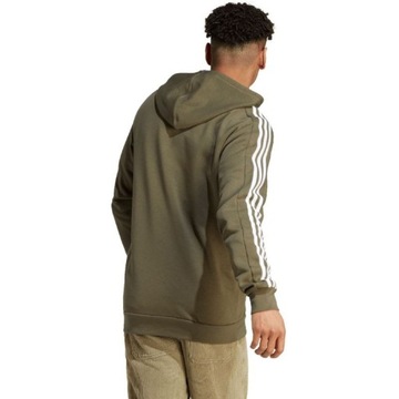 Bluza adidas Essentials Fleece 3-Stripes Full-Zip M IJ6492 S