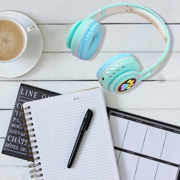 Milageto Bezprzewodowe słuchawki nauszne w