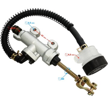 ЗАДНИЙ НОЖНОЙ ТОРМОЗНОЙ НАСОС С БАЧКОМ