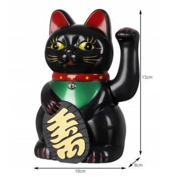 МАНЕКИ-НЭКО ЯПОНСКИЙ КОШКА КОТЕНОК СЧАСТЬЯ ФИГУРА