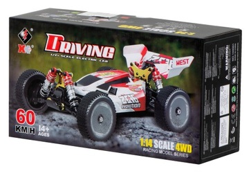 Авто WLTOYS 144001 Багги Off-Road 4WD 2,4 ГГц 50 км