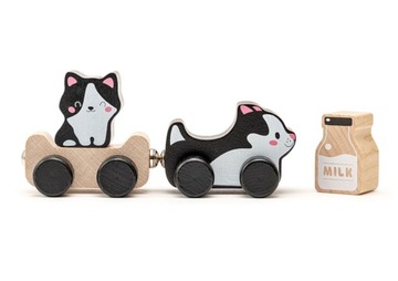 Деревянная игрушка Wise Cats Milk 15450