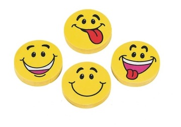 Gumka do ścierania, mazania smile emotka Okazja