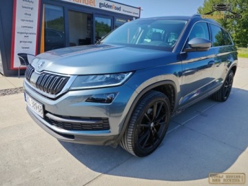 Skoda Kodiaq I SUV 2.0 TDI 190KM 2018 Skoda Kodiaq 2,0 TDI 4X4 190KM skora navi alu pdc kamera 7 osobowy oplacony, zdjęcie 1