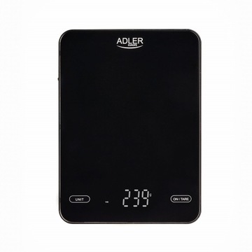 WAGA KUCHENNA DO 10KG USB AKUMULATOR ADLER AD3177 CZARNA