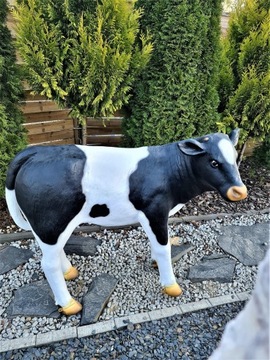 САДОВАЯ ФИГУРКА - КОРОВА / ТЕЛЕНОК XXL СТОЯЩИЙ