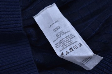 ARMANI EXCHANGE Męski Sweter Granatowy Premium L