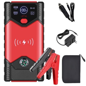 MOCNY POWERBANK DO ROZRUCHU SAMOCHODU JUMP STARTER BOOSTER 1200A 20000mAh