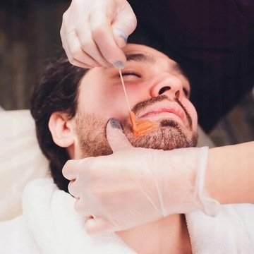 ItalWax Мужской воск для депиляции BARBER Твердый воск 0,5 кг 500 г