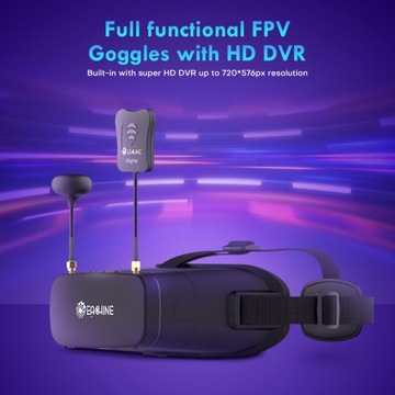 ОЧКИ FPV EACHINE EV800DM 900x600 HD DVR 5.8G 40CH