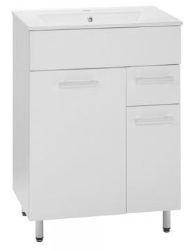 Zestaw Lupo 60 cm szafka z umywalką AM-LUU-601-27