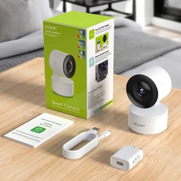 Беспроводная IP-камера Wi-Fi для умного дома с панорамированием/наклоном 1295P15, сигнализация на 360 градусов