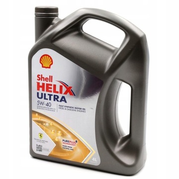 SHELL 550046645 Масло SHELL 5w40 4л хеликс ультра