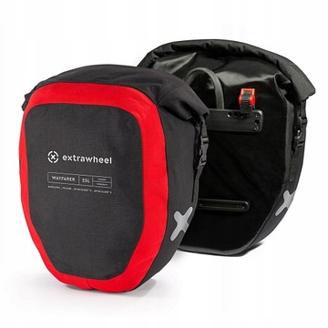 EXTRAWHEEL WAYFARER CORDURA Sakwy Tylne 2x25L