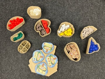 Вставка подходящая для игры Everdell Far Shore, контейнеры