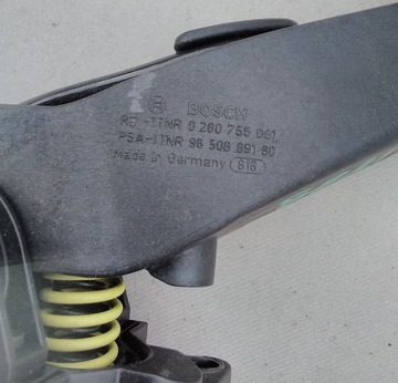 CITROEN C4 1.6 HDI ПОТЕНЦИОМЕТР ПЕДАЛЬ ГАЗА 0280755001 9650889180