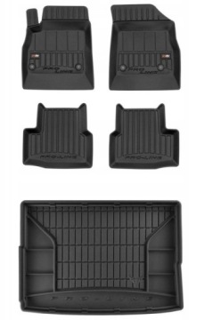Set 3D gumové rohože Opel Astra 5 K Hatchback 2015-2022