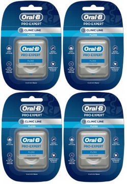 Nić Dentystyczna Oral-B MIĘTOWA PRO-EXPERT ZESTAW4