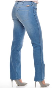 WRANGLER обычный прямой SARA прямой BLUE W30 L34