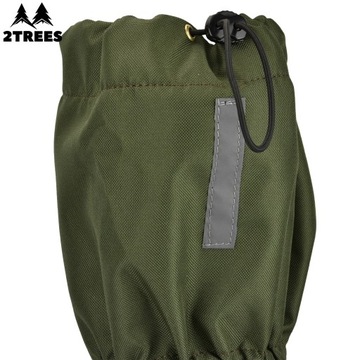 Накладки на ноги из ткани Cordura в стиле милитари, размер XL.