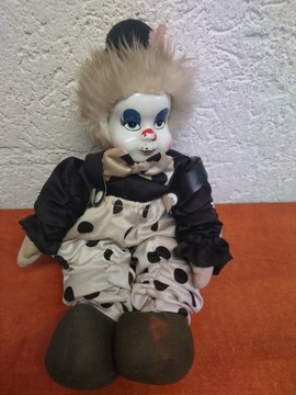 Кукла-клоун, коллекционные венецианские фарфоровые куклы.