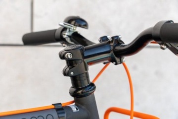 Creme Vinyl LTD / Черный велосипед с фиксированной передачей L