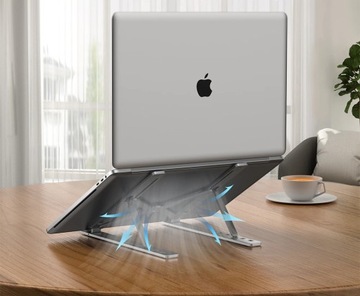 ПОДСТАВКА ДЛЯ НОУТБУКА ПЛАНШЕТА РЕГУЛИРУЕМАЯ СКЛАДНАЯ ПОЛКА НАСТОЛЬНАЯ ПОДСТАВКА