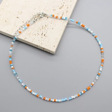Simple Seed Beads Strand Choker Fashion Korean Collar Charm Colorful
