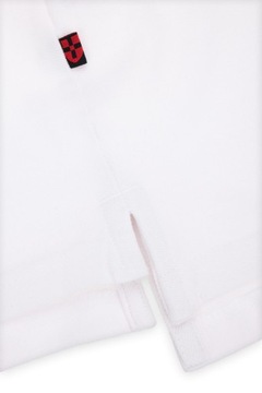 Мужская футболка-поло белая Próchnik PM1 L