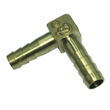 Podwójna pagoda kolanko w kształcie litery L sprężarka powietrza gaz 8mm