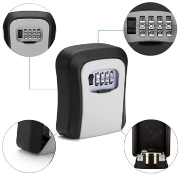 ЯЩИК ДЛЯ КЛЮЧЕЙ ЯЩИК ДЛЯ КЛЮЧЕЙ НАСТЕННЫЕ КАРТОЧКИ СЕЙФ-КОД PIN-КОД МЕТАЛЛ